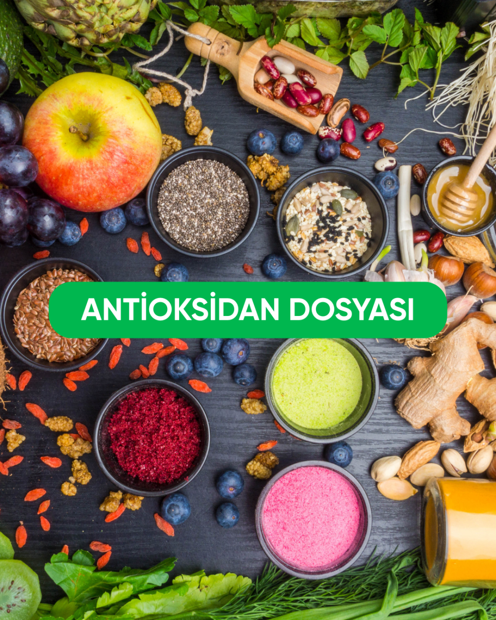 Antioksidan Nedir, Ne İşe Yarar? Hangi Besinlerde Bulunur?