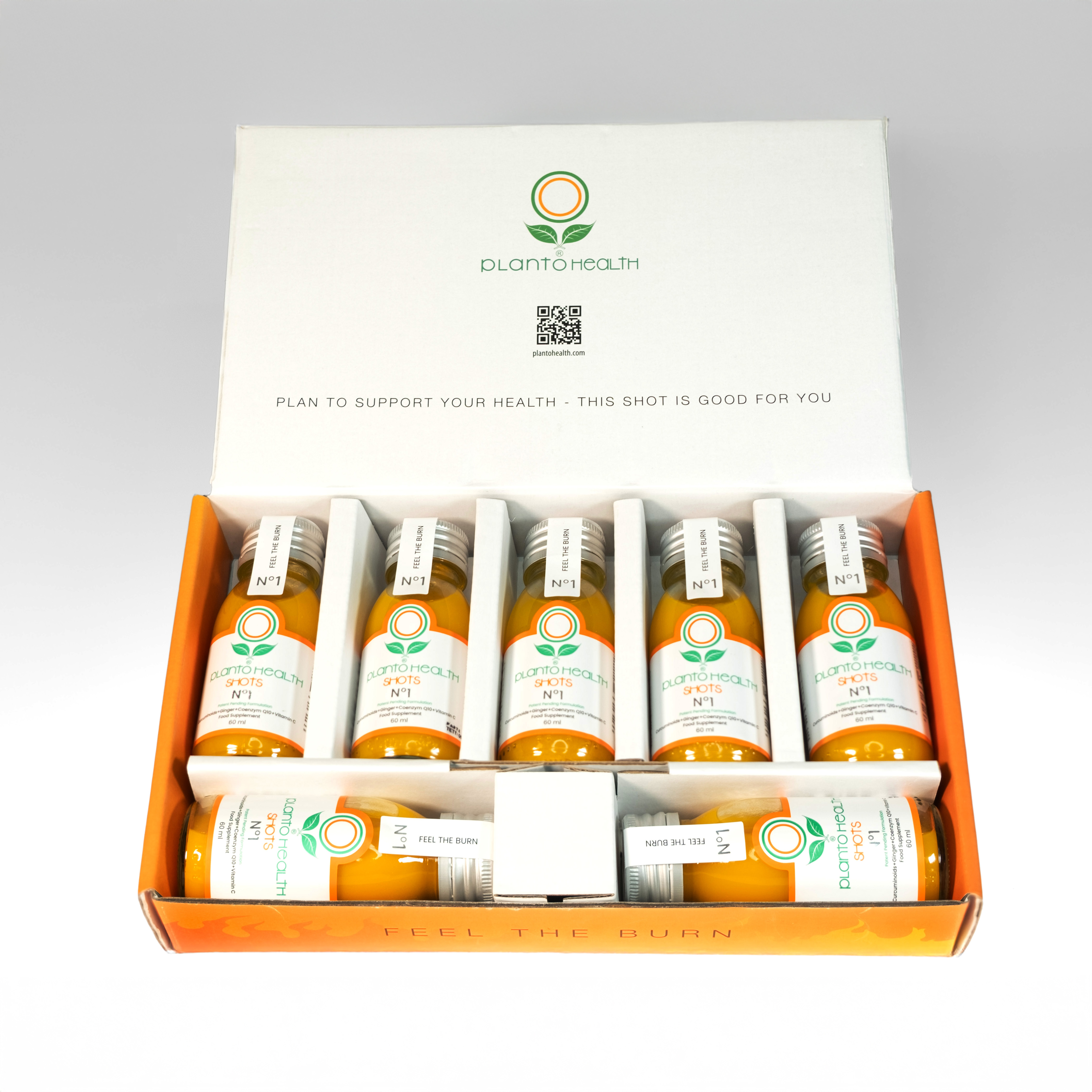 PlantoHealth Shots No1 (Kurkumin+Zencefil+Vitamin C+Koenzim Q10)-AVANTAJLI YEDİLİ PAKET