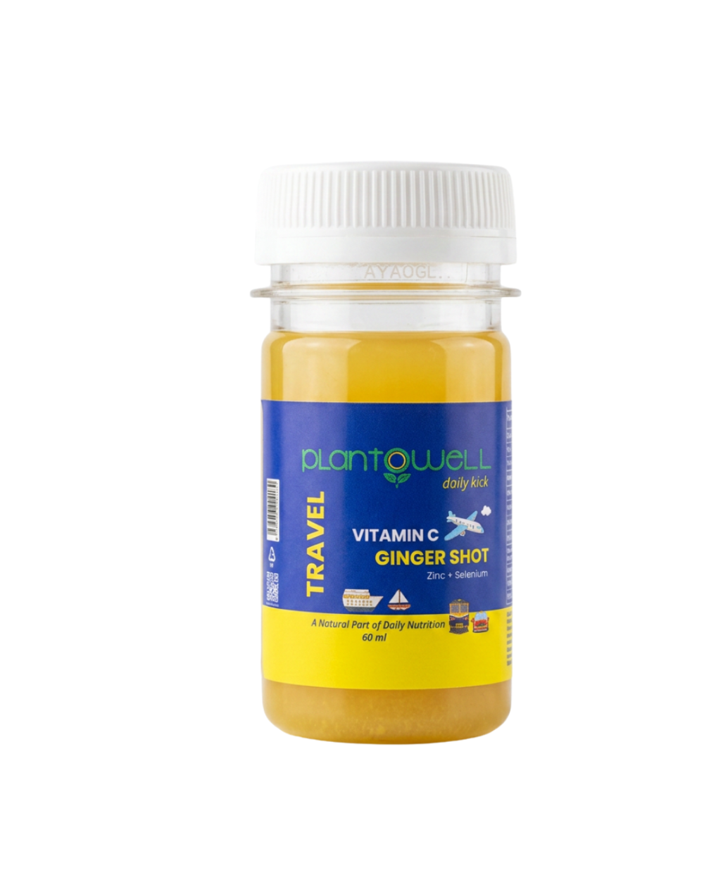 PlantoWell Travel Ginger Shot (60 ml)