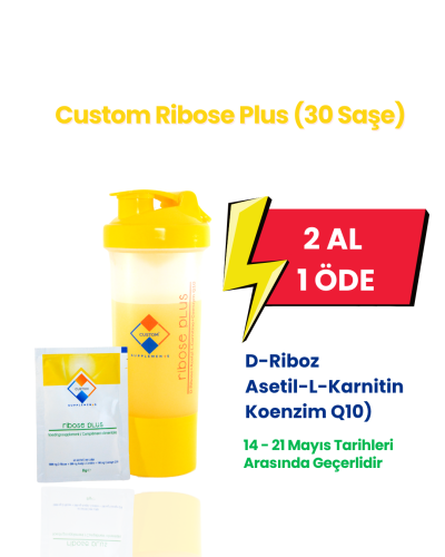 Custom Supplements® Custom Ribose Plus (30 Saşe)