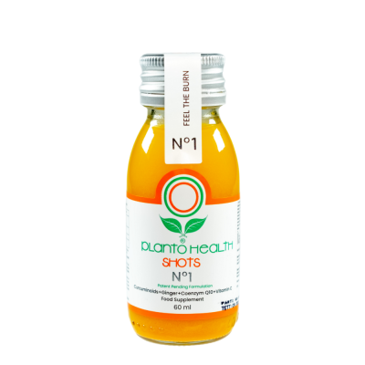 PlantoHealth Shots No1 (Kurkumin+Zencefil+Vitamin C+Koenzim Q10)